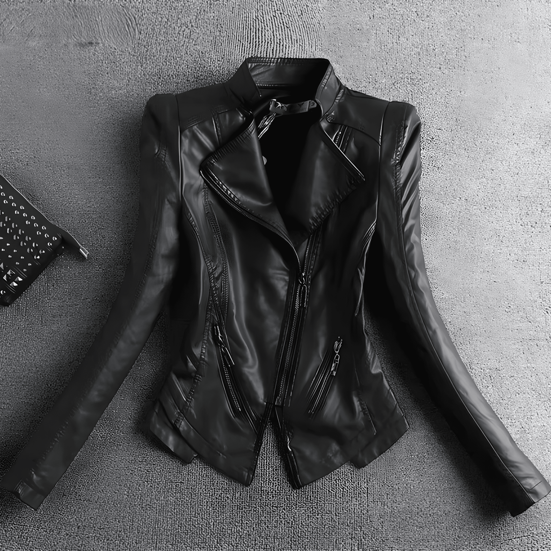 Chaqueta de cuero para mujer - Lunara