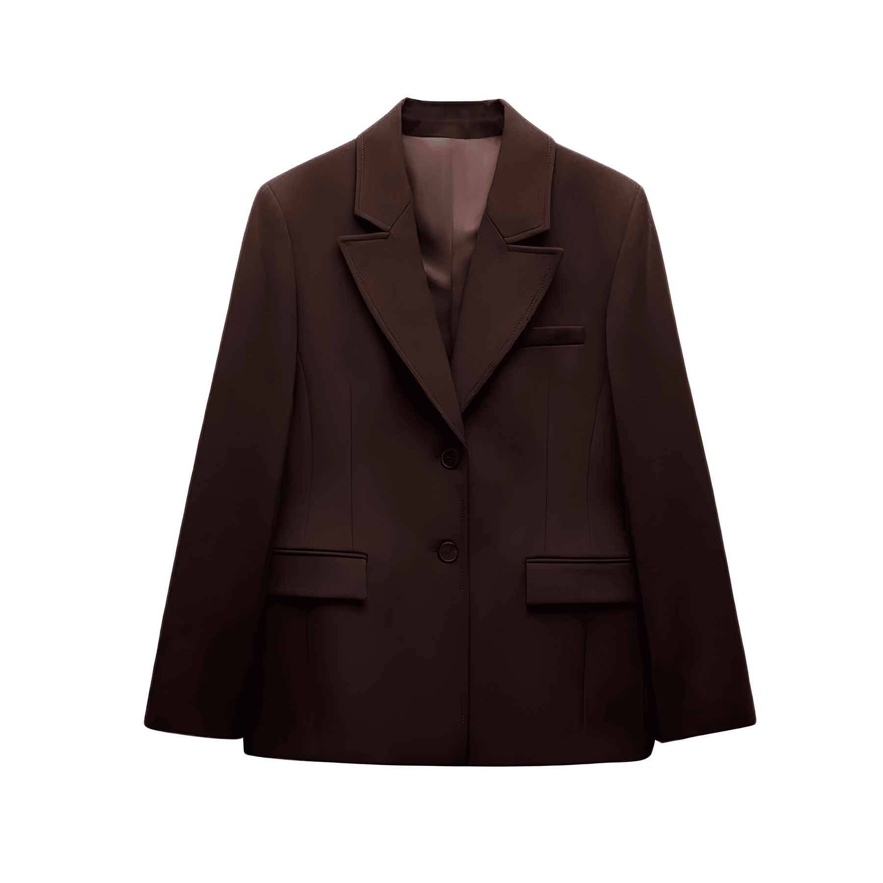 Blazer femenino negro entallado - Lunara