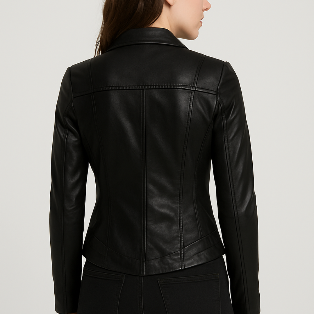 Chaqueta de cuero para mujer - Lunara