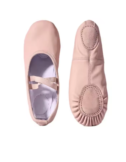 Zapatillas de Ballet de Cuero PU – Suaves, Flexibles y Elegantes by Lunara Boutique
