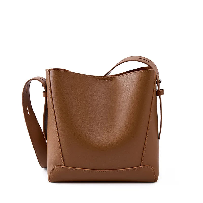 Bolso bandolera de cuero - Modelo informal - Mujer - Lunara