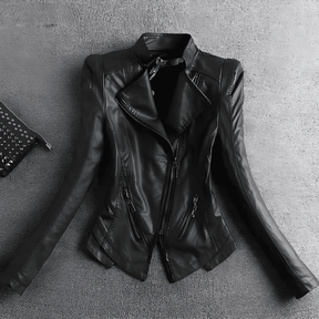 Chaqueta de cuero para mujer - Lunara