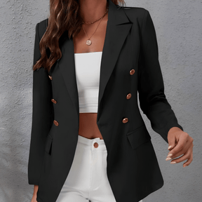 Blazer negro para mujer - Lunara