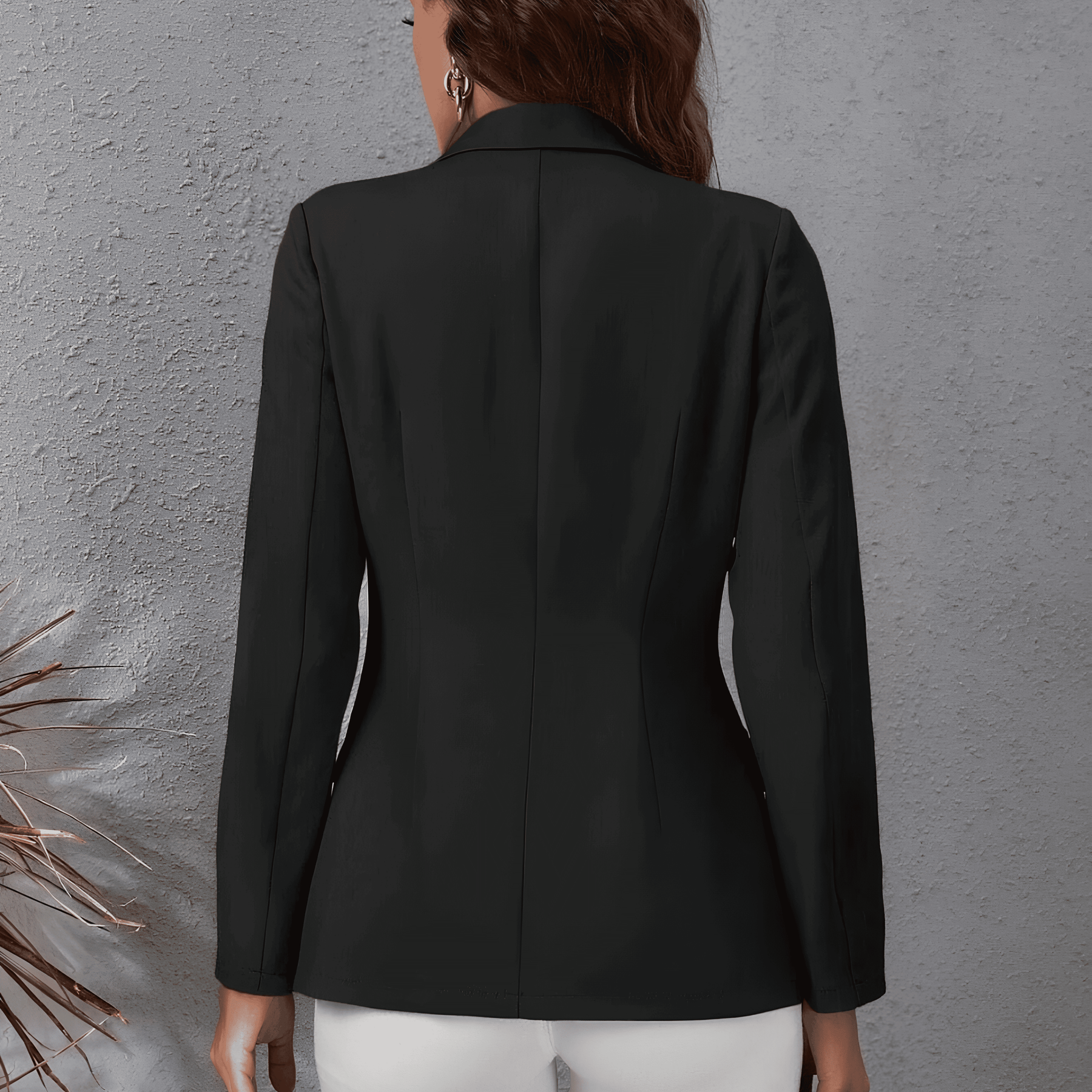 Blazer negro para mujer - Lunara
