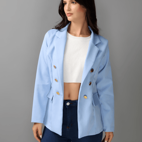 Blazer negro para mujer - Lunara