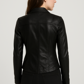 Chaqueta de cuero para mujer - Lunara
