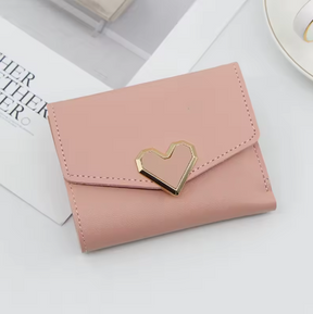 Cartera de Mujer con Diseño de Corazón – Estilo Coreano by Lunara Boutique