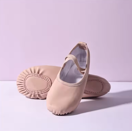 Zapatillas de Ballet de Cuero PU – Suaves, Flexibles y Elegantes by Lunara Boutique